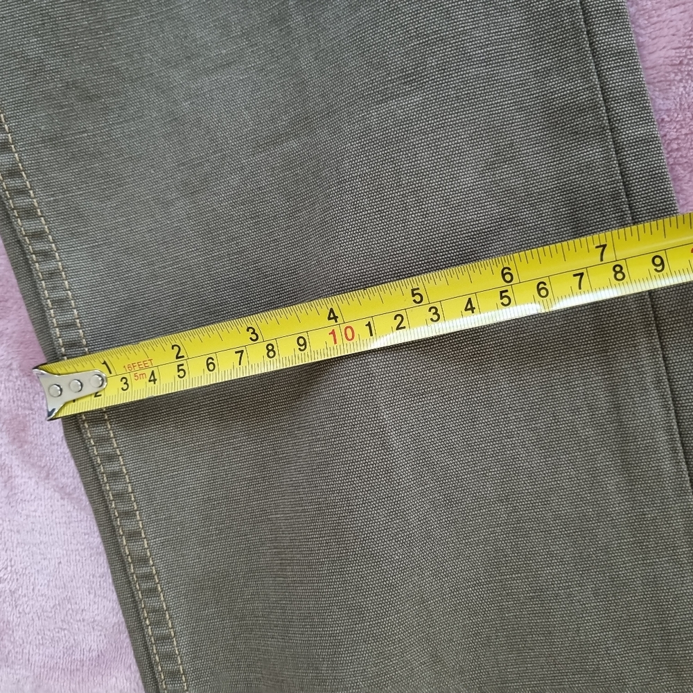 Levi's 514 straight leg pant olive green Size W29/L32 New With Tags - Picture 3 of 10